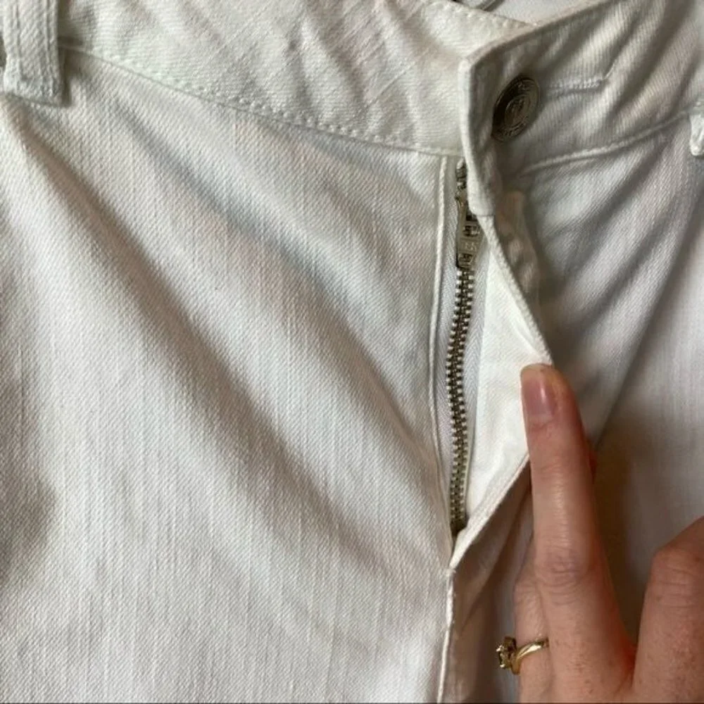 Lilly Pulitzer Vintage White Jeans Bootcut Mid 6